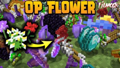 ماين كرافت مود Flowers