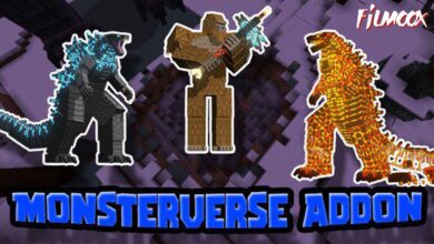 ماين كرافت مود Monsterverse 