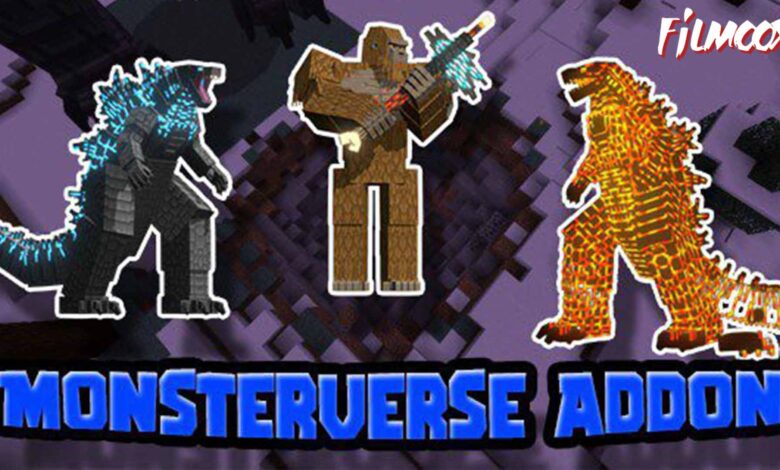 ماين كرافت مود Monsterverse