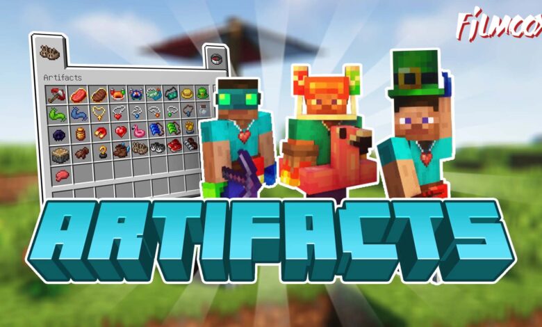 ماين كرافت مود Artifacts