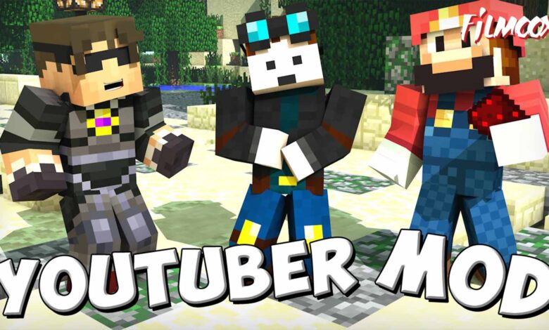 ماين كرافت مود YouTubers Armor
