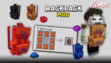 ماين كرافت مود BackPack