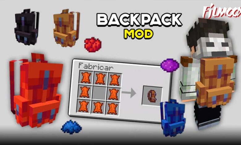 ماين كرافت مود BackPack