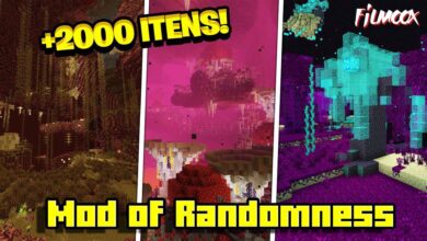 ماين كرافت مود Mod of Randomness