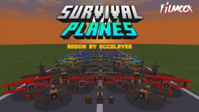 ماين كرافت مود Survival Planes