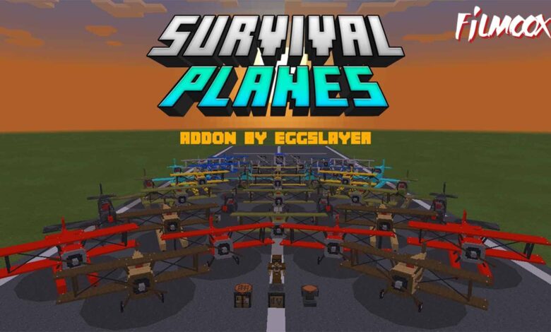 ماين كرافت مود Survival Planes