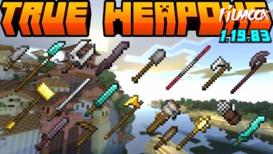 ماين كرافت مود True Weapons