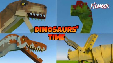 ماين كرافت مود Dinosaurs' Time