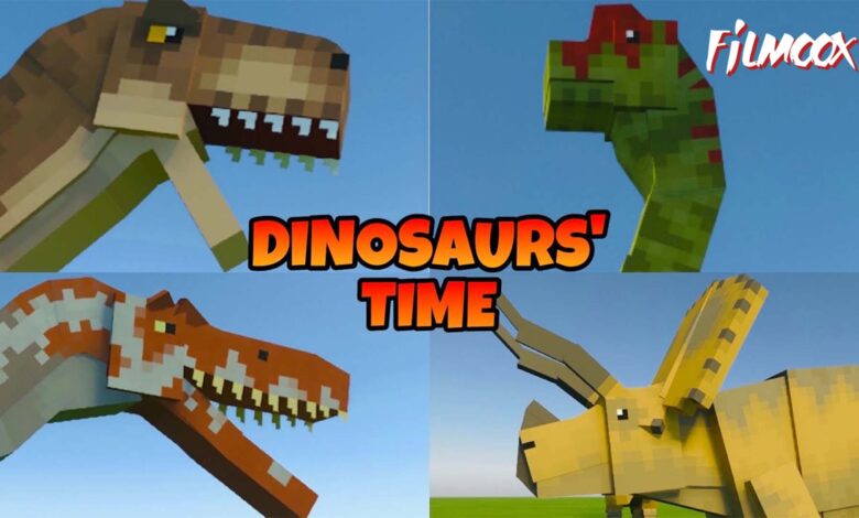 ماين كرافت مود Dinosaurs' Time