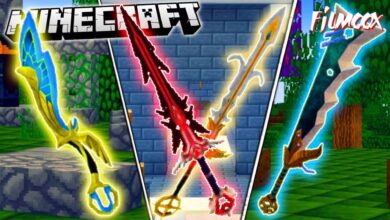 ماين كرافت مود FANTASY SWORDS