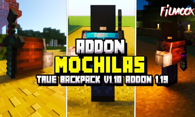 ماين كرافت مود True Backpack