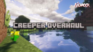 ماين كرافت مود Creeper Overhaul