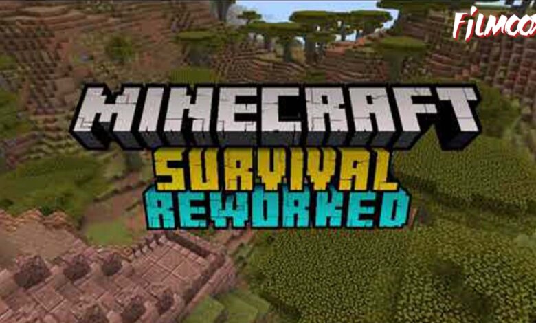 ماين كرافت مود Survival Reworked