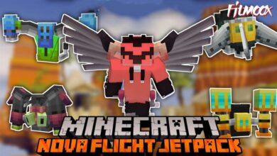 ماين كرافت مود NOVA Flight