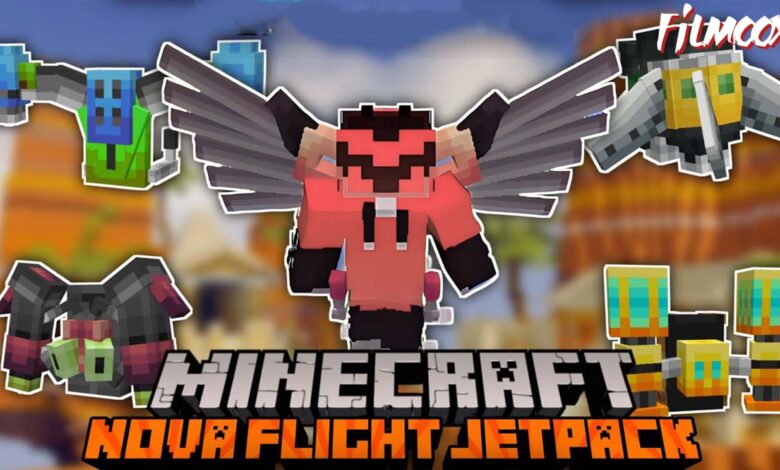 ماين كرافت مود NOVA Flight