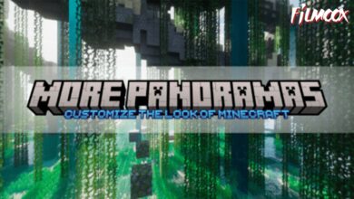 ماين كرافت مود More Panoramas UI
