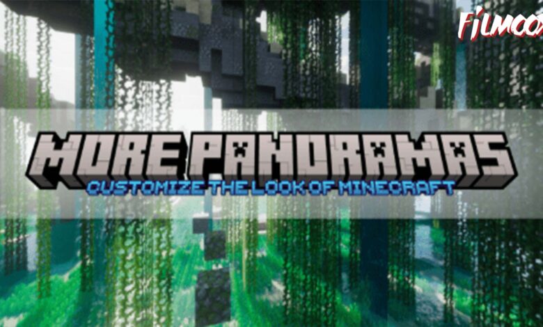ماين كرافت مود More Panoramas UI