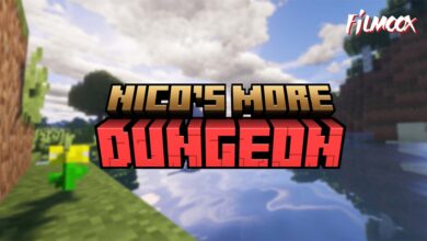 ماين كرافت مود Nico's More Dungeon