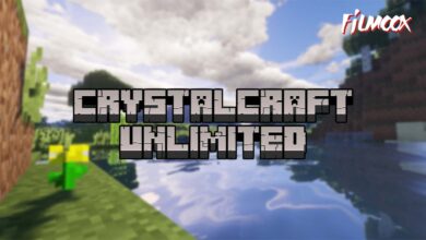 ماين كرافت مود Crystalcraft Unlimited