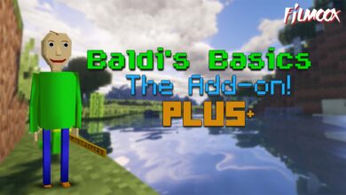 ماين كرافت مود Baldi's Basics