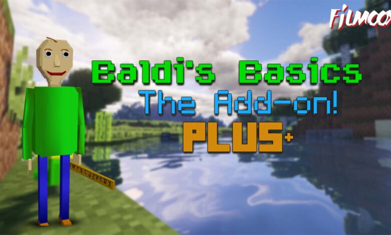 ماين كرافت مود Baldi's Basics