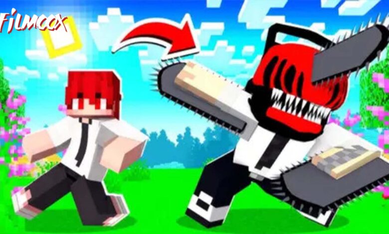 ماين كرافت مود Chainsaw Man