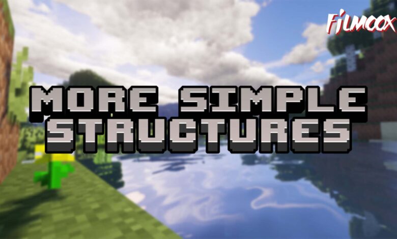 ماين كرافت مود More Simple Structures