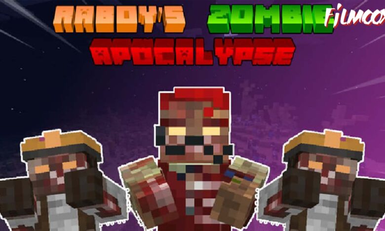 ماين كرافت مود Raboy's Zombie