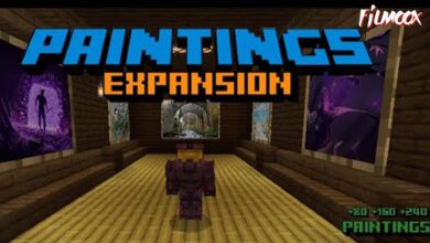 ماين كرافت مود PAINTINGS EXPANSION