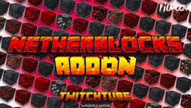 ماين كرافت مود NetherBlocks 