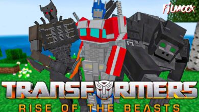 ماين كرافت مود Transformers: Rise of the Beasts