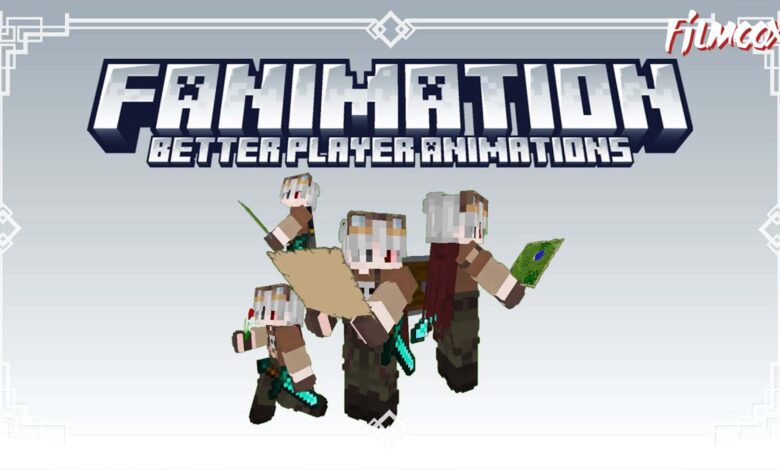 ماين كرافت مود FAnimation