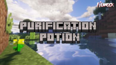 ماين كرافت مود Purification Potion