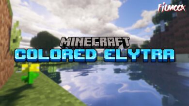 ماين كرافت مود Colored Elytra