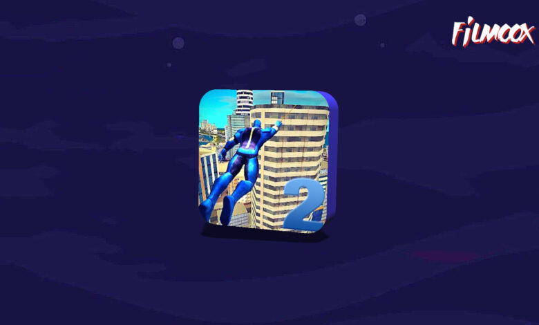 لعبة Rope Hero Mafia City Wars على الجوال
