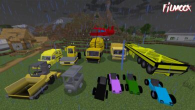 ماين كرافت مود Simple Vehicles
