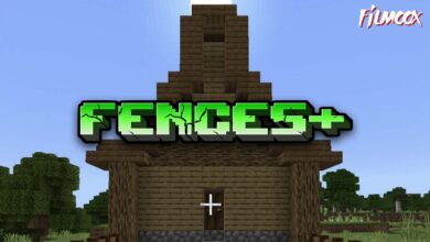 ماين كرافت مود +Fences