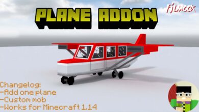 ماين كرافت مود Plane V6
