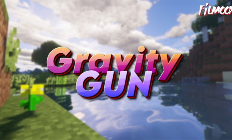 ماين كرافت مود Gravity Gun