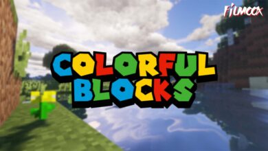 ماين كرافت مود Colorful Blocks