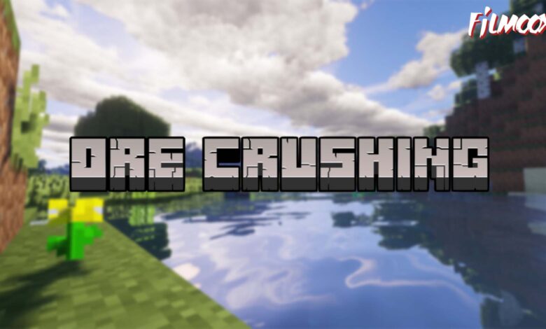ماين كرافت مود Ore Crushing