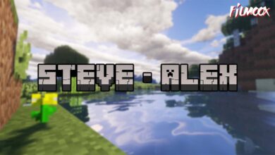 ماين كرافت مود STEVE & ALEX