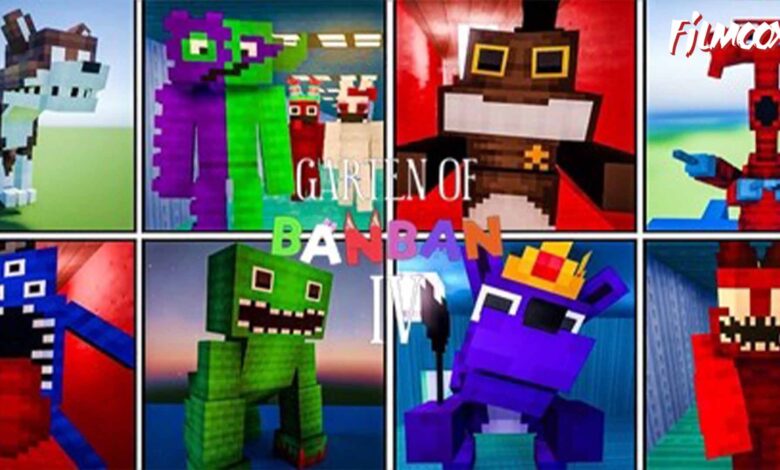 ماين كرافت مود Garten of Banban 4