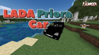 ماين كرافت مود LADA Priora Car