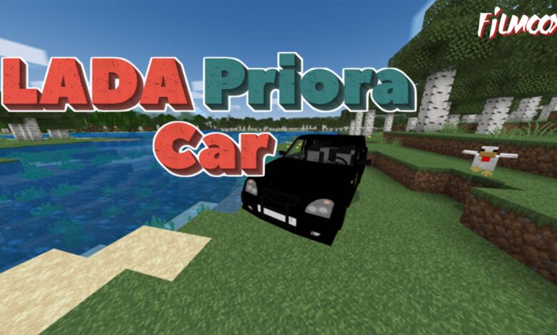 ماين كرافت مود LADA Priora Car