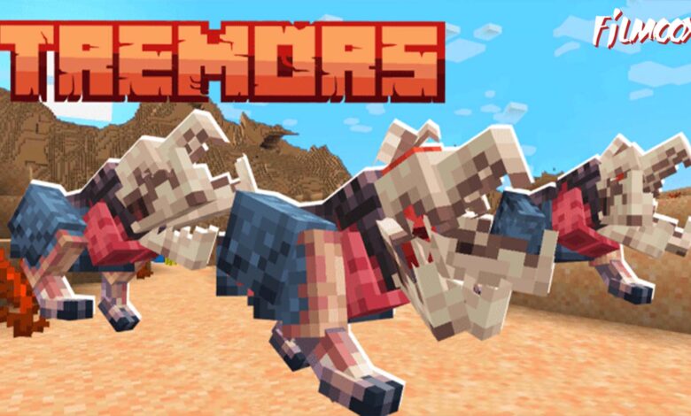 ماين كرافت مود Tremors