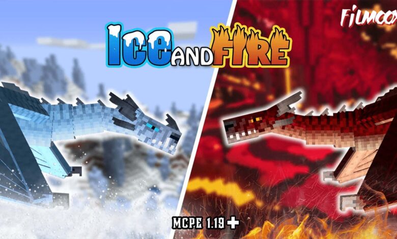 ماين كرافت مود Ice and Fire
