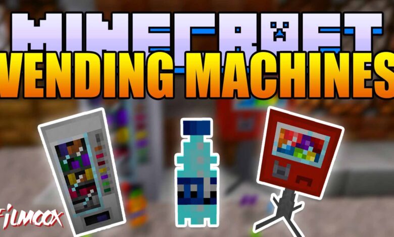 ماين كرافت مود Elingo's Vending Machine