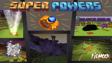 ماين كرافت مود Super Power Rings