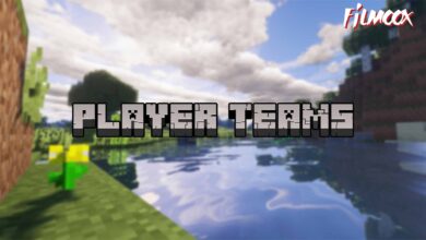 ماين كرافت مود Player Teams